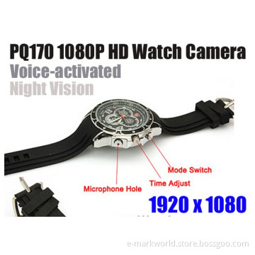 HD Voice-Activated Infrared Watch DVR